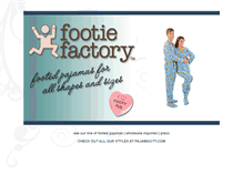 Tablet Screenshot of footiefactory.com